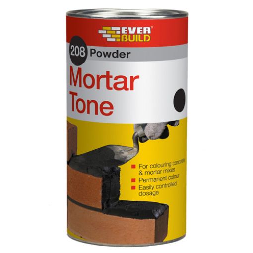 Picture of Everbuild 208 Powder Mortar Tone Black 1KG