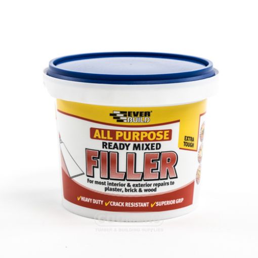 Picture of Everbuild All Purpose Ready Mixed Filler, White, 600g
