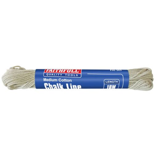 Picture of Faithfull Medium Cotton Chalk Line 18Mtr