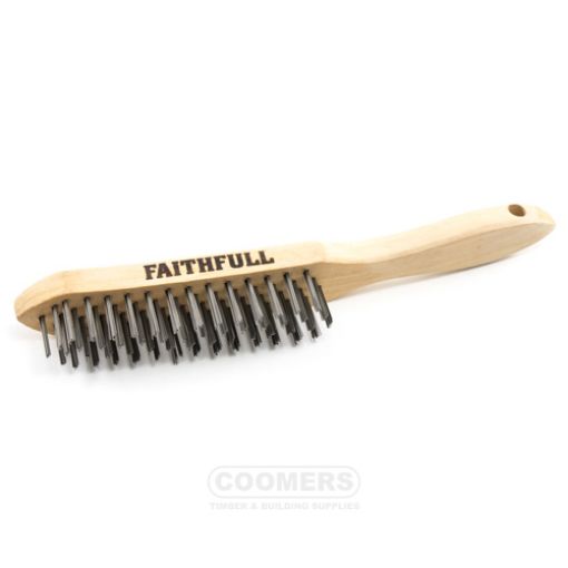 Picture of Faithfull Lightweight 4-Row Scratch Brush