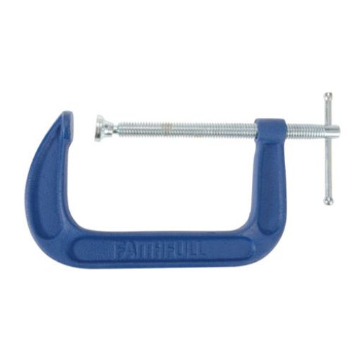 Picture of Faithfull Medium-Duty G-Clamp 150mm
