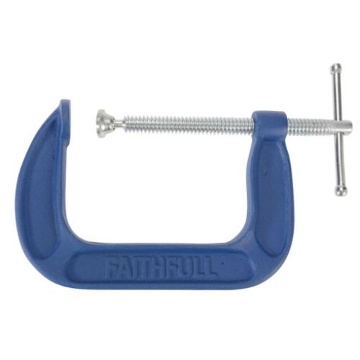 Picture of Faithfull Medium-Duty G-Clamp 100mm