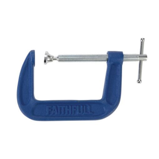 Picture of Faithfull Medium-Duty G-Clamp 75mm