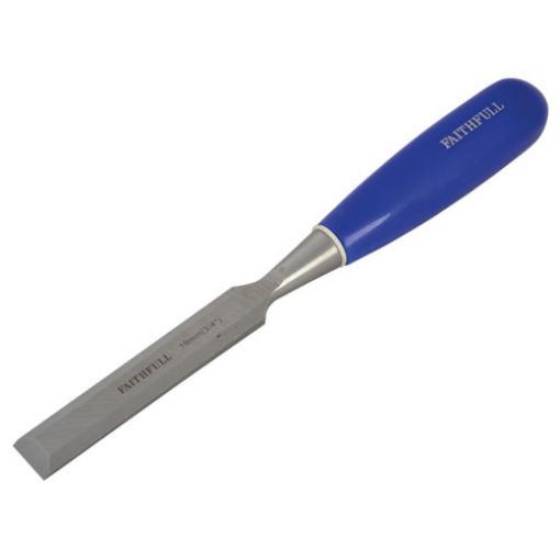 Picture of Faithfull Bevel Edge Chisel Blue Grip 19mm