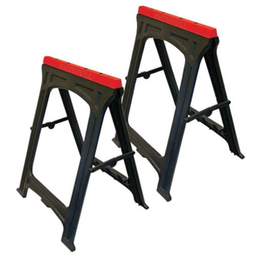 Picture of Faithfull Plastic Trestles Height 82cm x Length 57cm (Twin Pack)