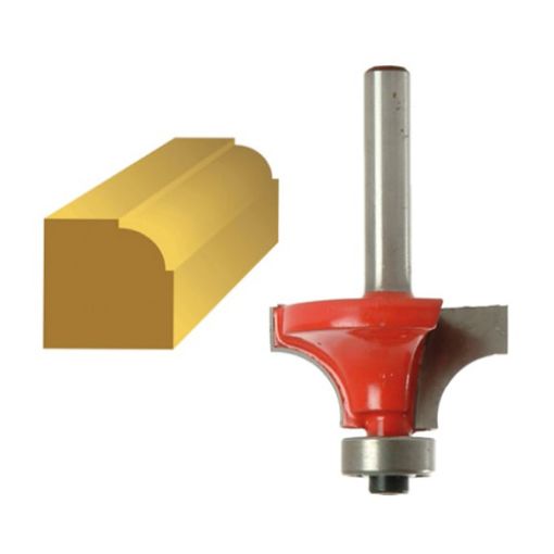 Picture of Faithfull Router Bit TCT 9.5mm Rounding Over 1/4in Shank