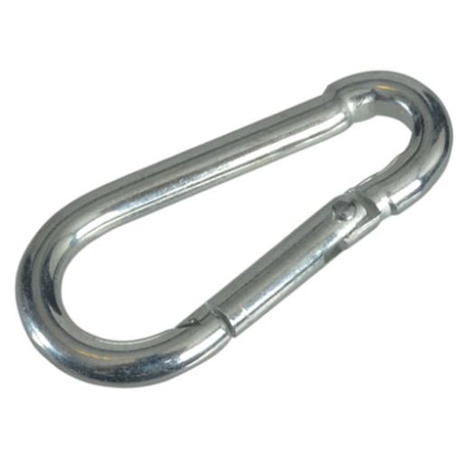 Picture of Fire Brigade Snap Hook 4mm ZP (Pack of 4)