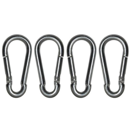 Picture of Fire Brigade Snap Hook 6mm ZP (Pack of 4)