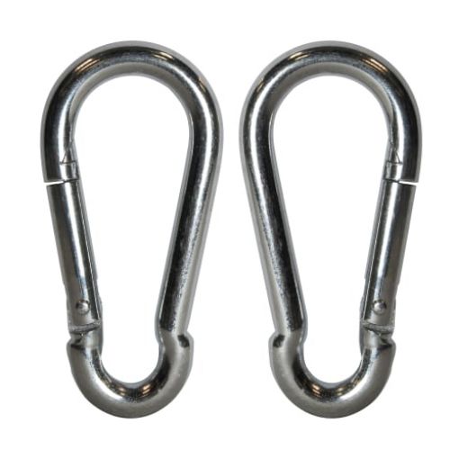 Picture of Fire Brigade Snap Hook 8mm ZP (Pack of 2)