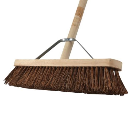 Picture of Stiff Bassine Broom 450mm (18in) + Handle and Stay
