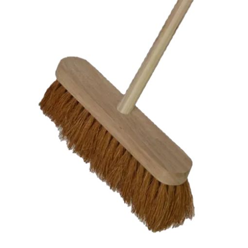 Picture of Soft Coco Broom 300mm (12in) With Handle