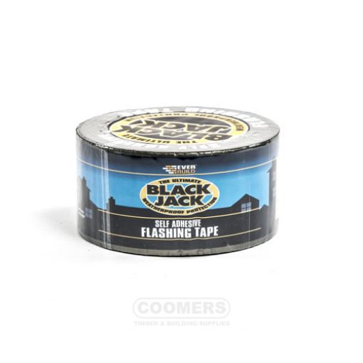 Picture of Everbuild Black Jack Flashing Trade Tape, Lead Look, 75mm x 10Mtr