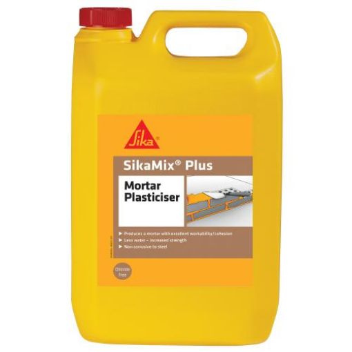 Picture of Feb Febmix Plus Mortar Plasticiser, Red, 25 Litre