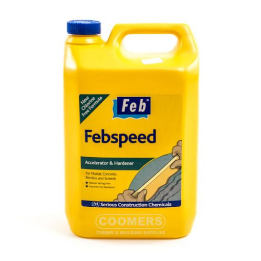 Picture of Feb Febspeed Accelerator and Frostproofer Admixture, 5 Litre