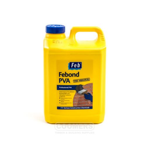 Picture of Feb Febond Professional PVA, White, 2.5 Litre