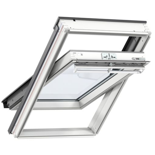 Picture of Velux 780x1180mm White Painted Centre-Pivot Roof Window