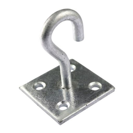Picture of Hook on Plate Galvanised 50x50mm