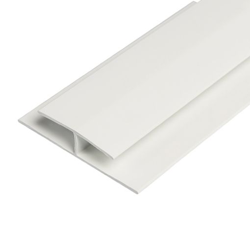 Picture of Summit PVC Hollow Soffit Joint Trim White 5Mtr