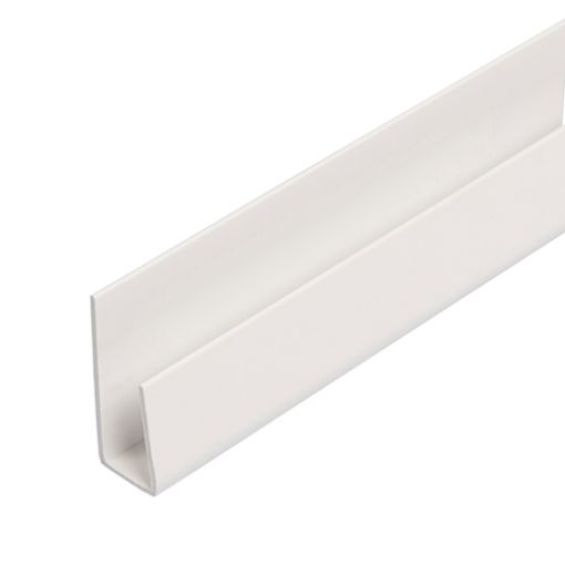 Picture of Summit PVC Hollow Soffit Starter/Edge Trim White 5Mtr
