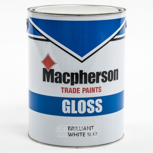 Picture of Macpherson Gloss Brilliant White 5Ltr