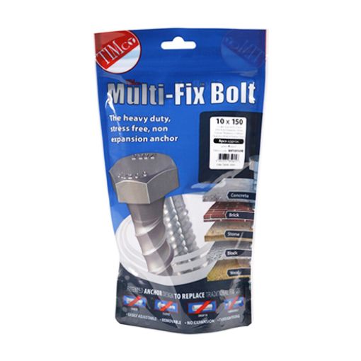 Picture of Multi-Fix Bolt Hex Head 10.0 x 150mm (Bag of 8)