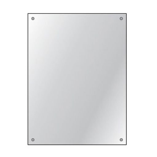 Picture of Drilled Mirror 4mm Float Glass 60 x 45cm