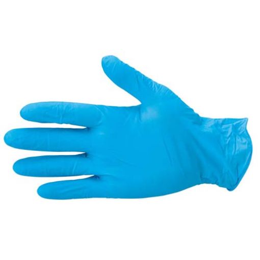 Picture of Ox Nitrile Disposable Gloves Pack 100 - Large