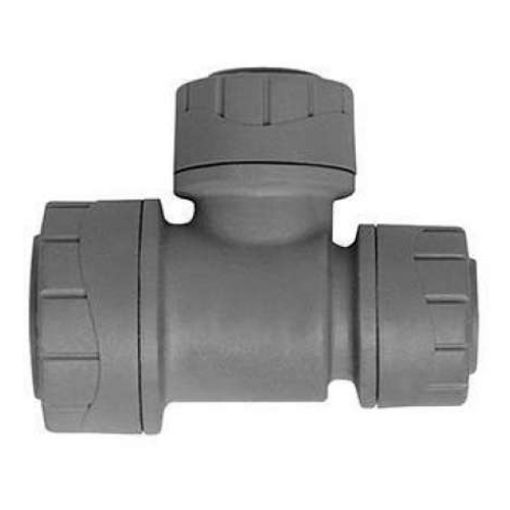 Picture of Polyplumb End Reduced Tee 15 x 10 x 10 Branch & 1