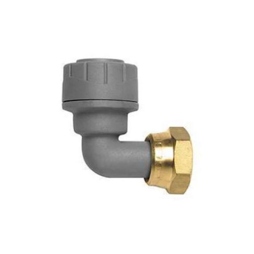 Picture of Polyplumb Bent Tap Connector 15mm x 1/2