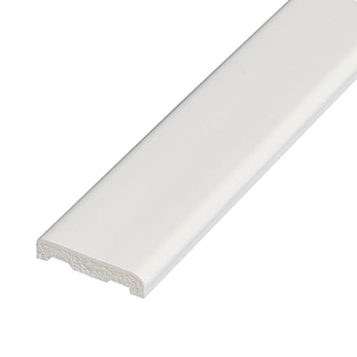 Picture of Summit PVC Window Trim D-Section White 50mm x 5Mtr