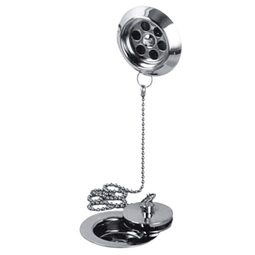 Picture of Stowaway Bath Plug And Chain Waste Chrome