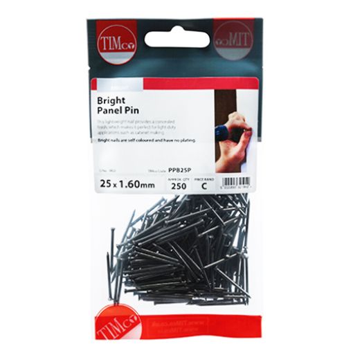 Picture of Bright Panel Pin 25 x 1.60mm (Pack of 250)