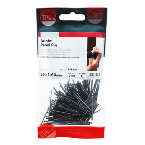 Picture of Bright Panel Pin 30 x 1.60mm (Pack of 200)