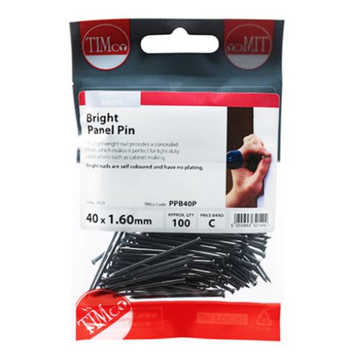 Picture of Bright Panel Pin 40 x 1.60mm (Pack of 100)