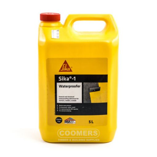 Picture of Sika 1 Integral Waterproofer, 5 Litre