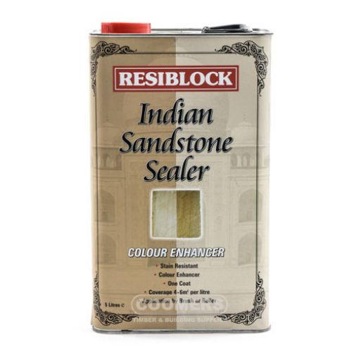 Picture of Resiblock Indian Sandstone Sealer and Colour Enhancer, 5 Litre
