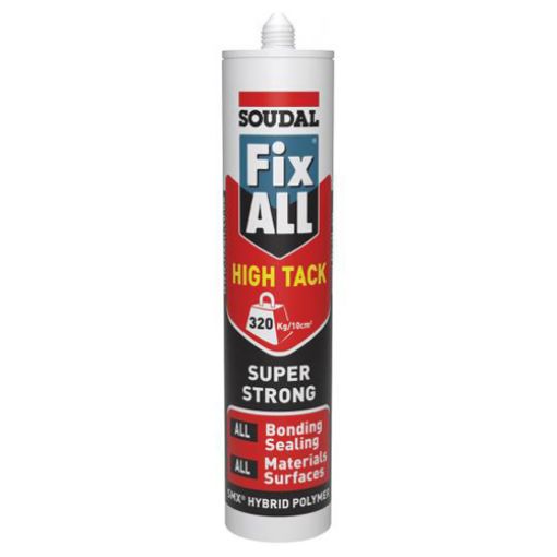 Picture of Soudal Fix ALL Sealant/Adhesive Black 290ml
