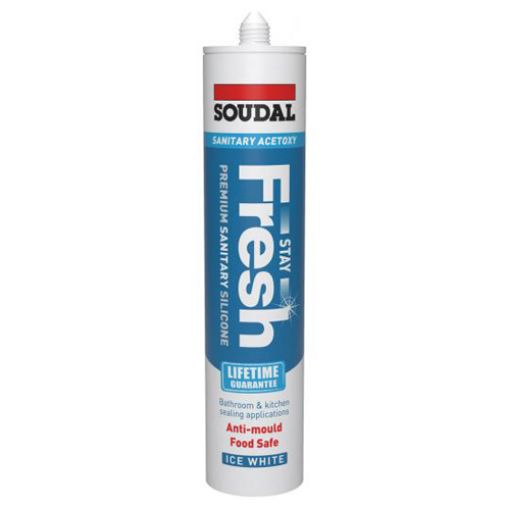 Picture of Stay Fresh Acetoxy Anti-Mould Silicone Ice White 290ml