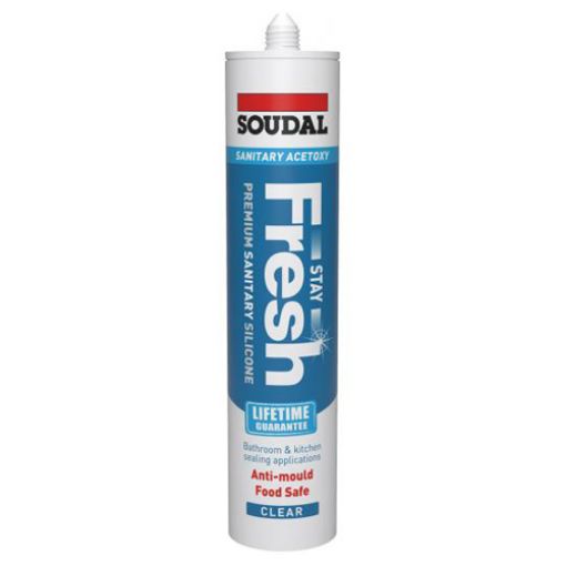 Picture of Stay Fresh Acetoxy Anti-Mould Silicone Clear 290ml