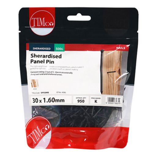 Picture of Sherardised Panel Pin 30 x 1.60mm - 0.5KG