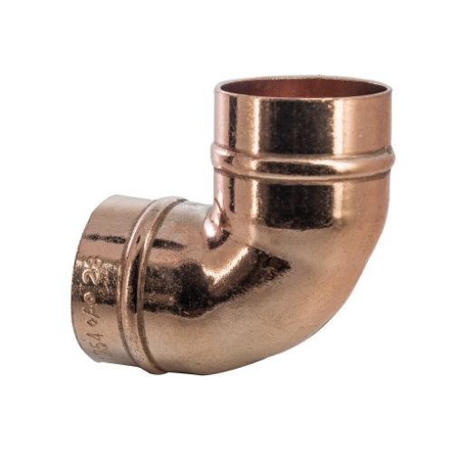 Picture of Solder Ring 90 Deg Elbow 22mm