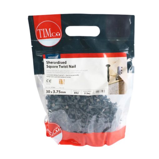 Picture of Sharardised Square Twist Nail 30 x 3.75mm - 2.5KG Pack