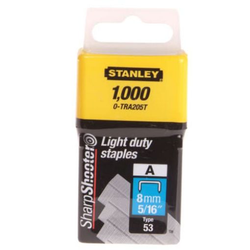 Picture of Stanley Light-Duty Staple 8mm Pack 1000
