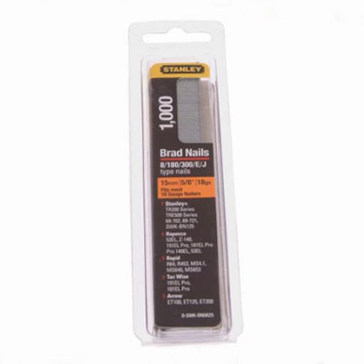 Picture of Stanley Brad Nail 15mm (Pack of 1000)