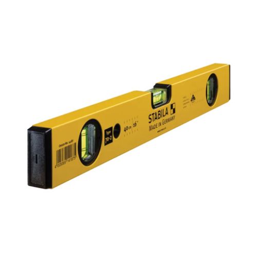 Picture of Stabila Type 70-2 Double Plumb Spirit Level 3 Vial 60cm