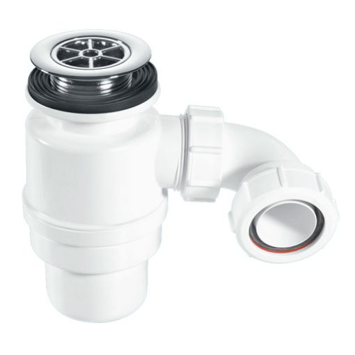 Picture of McAlpine 80mm Water Seal Shower Trap 70mm CP