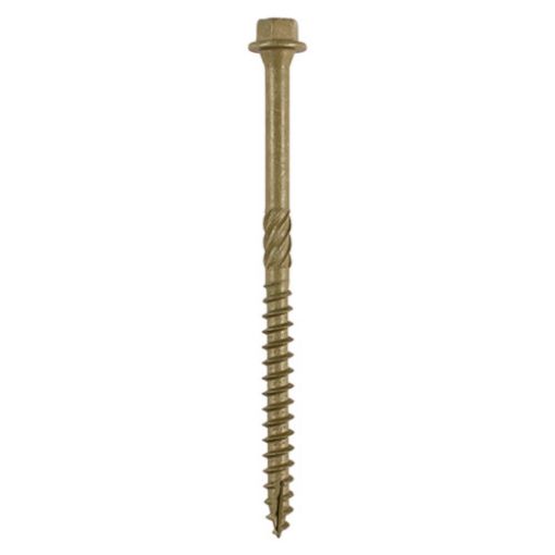 Picture of Hex Head Timber Screw Green 6.7 x 75mm (Box of 50)