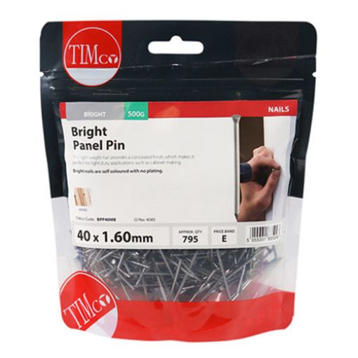 Picture of Bright Panel Pin 40 x 1.60mm - 0.5KG