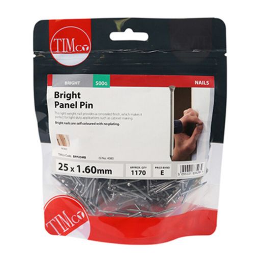 Picture of Bright Panel Pin 25 x 1.60mm - 0.5KG