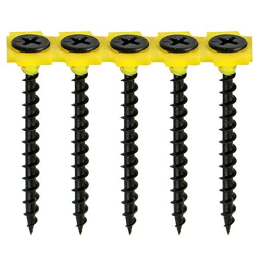 Picture of Collated Drywall Screw Coarse Black 3.5 x 38mm (1000)